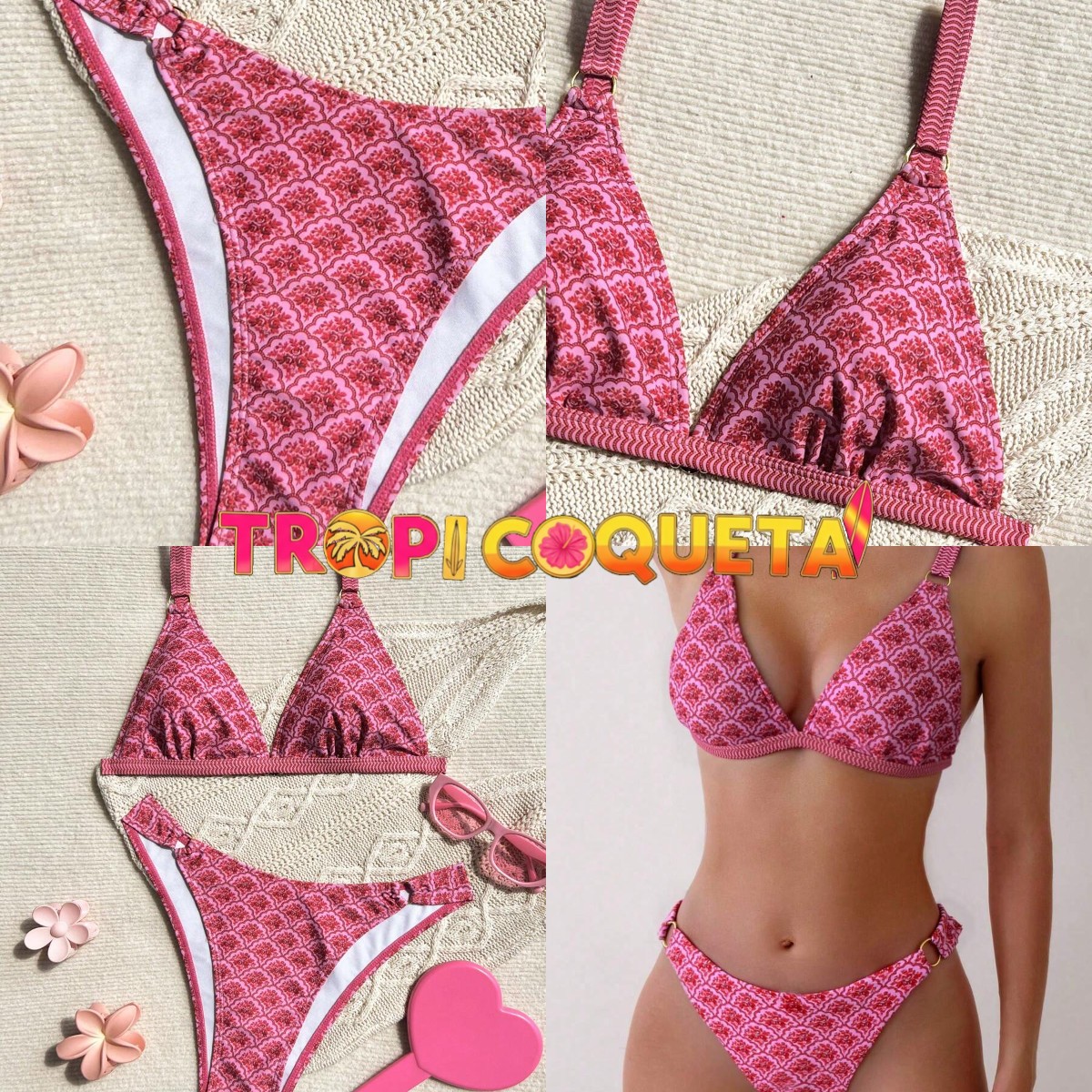 Collage promocional con logo