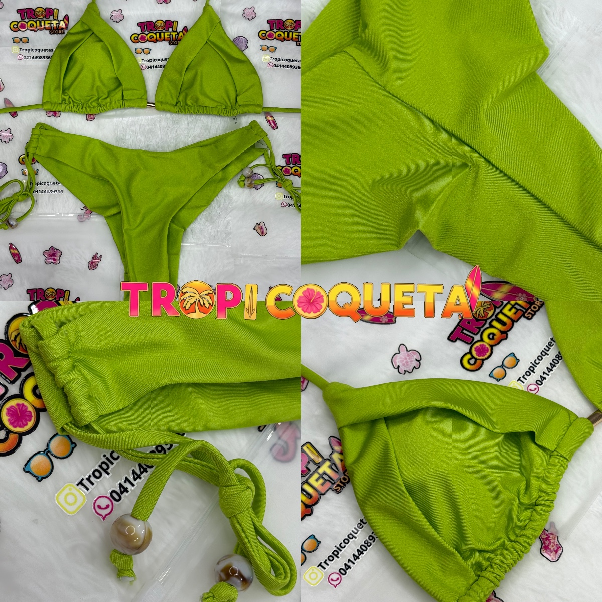 Collage promocional con logo