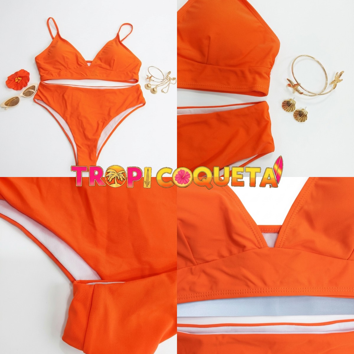 Collage promocional con logo