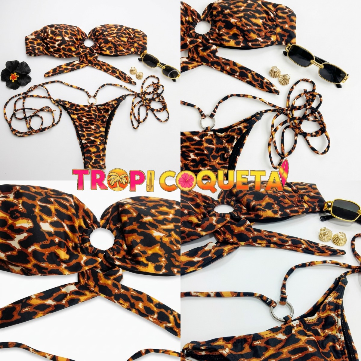 Collage promocional con logo