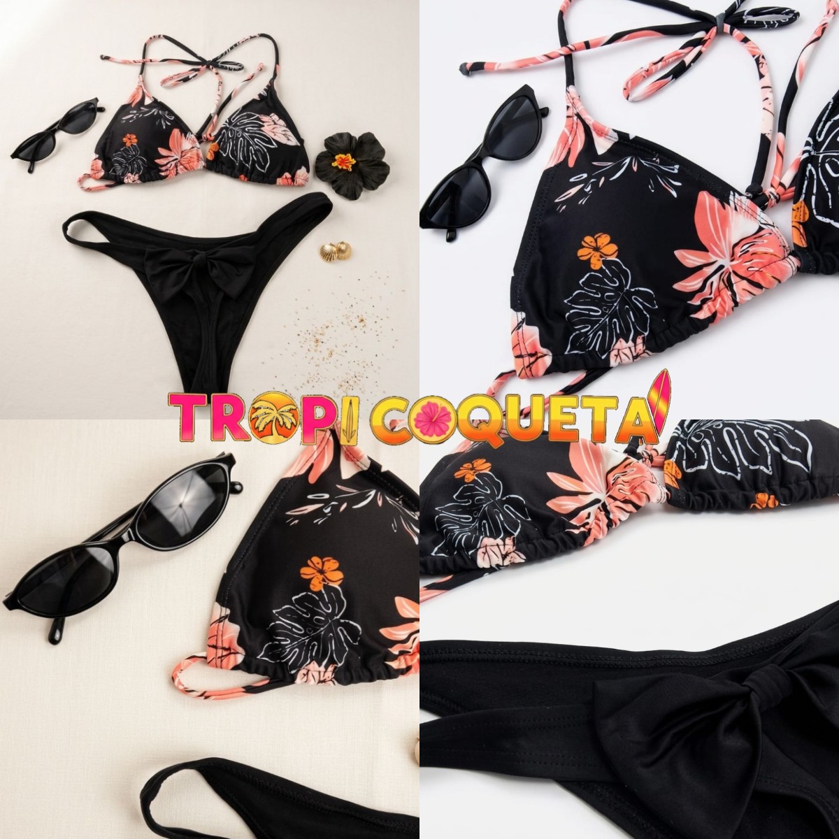 Collage promocional con logo