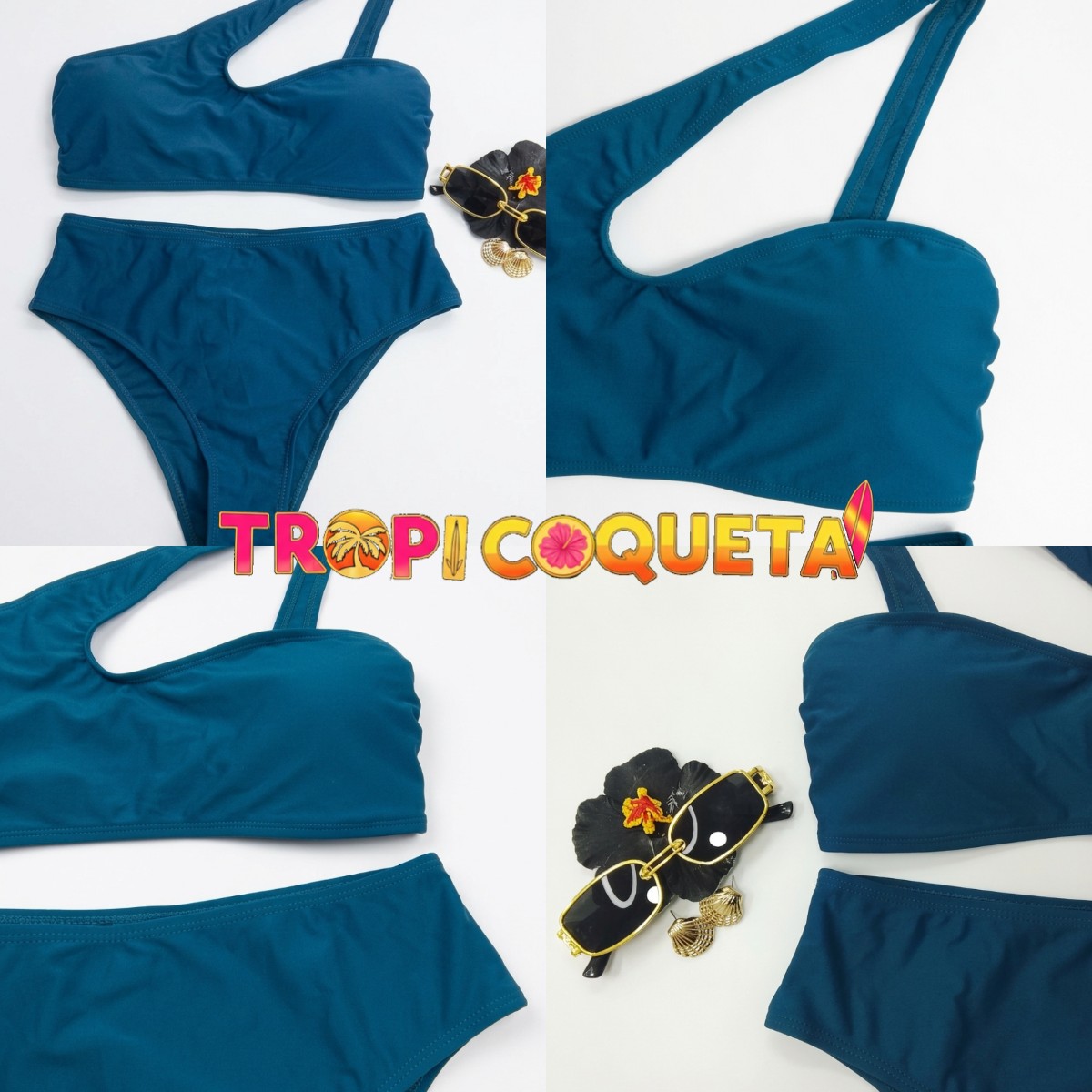 Collage promocional con logo