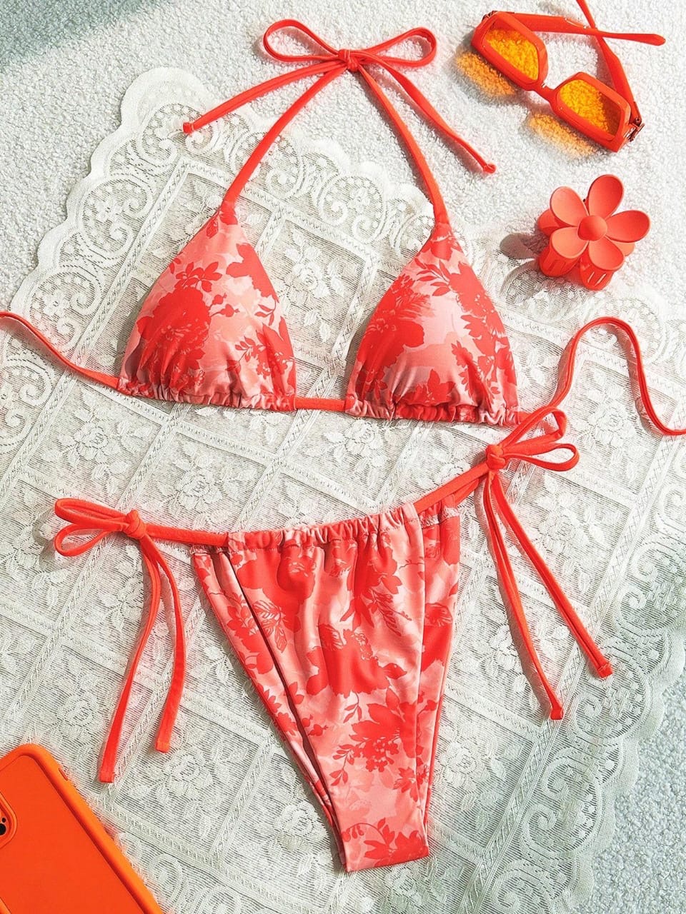 Bikini naranja  
